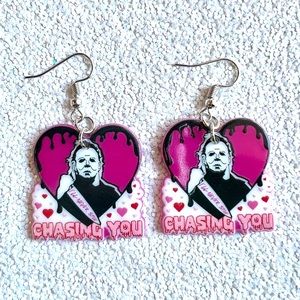 Michael Meyers kill for you earrings❤️